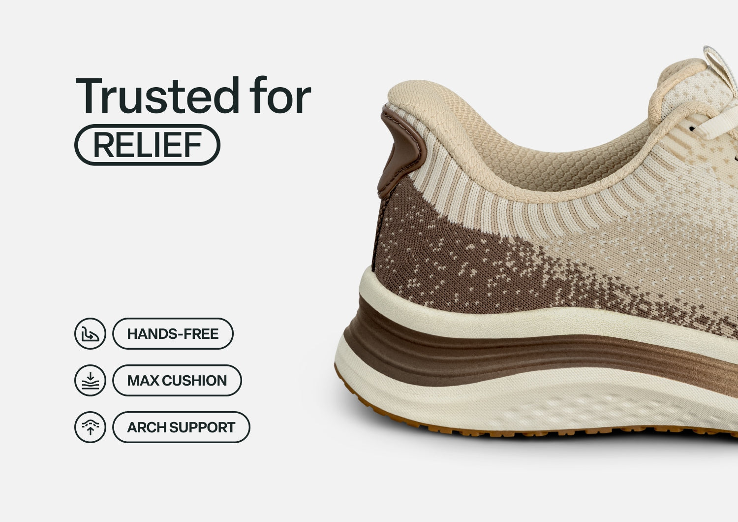 Nira Hands-Free - Taupe/Nutmeg - Image 4